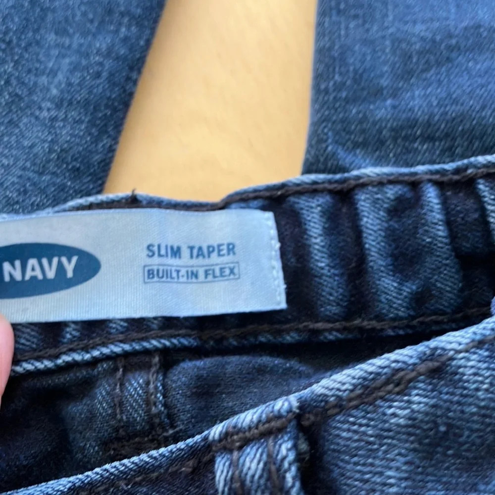 Old Navy Kids‎ Dark Blue Jeans size 8 adjustable waist